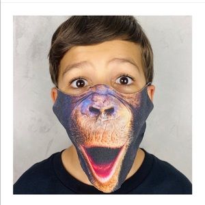 Fun Animal Monkey Face Mask chimpanzee halloween